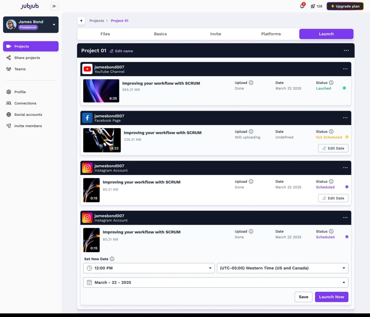 JubJub Social Publishing Workflows